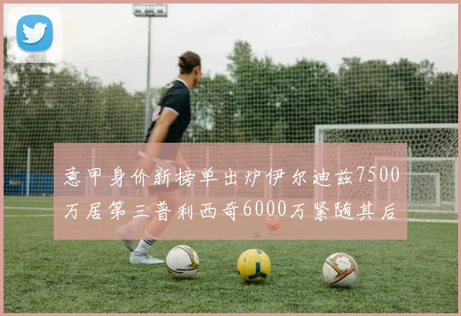 意甲身价新榜单出炉伊尔迪兹7500万居第三普利西奇6000万紧随其后