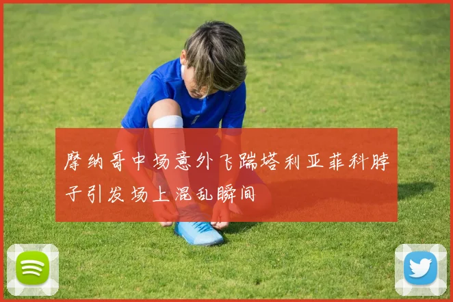摩纳哥中场意外飞踹塔利亚菲科脖子引发场上混乱瞬间